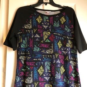 New Never Worn Lularoe Julia Dress Size large
